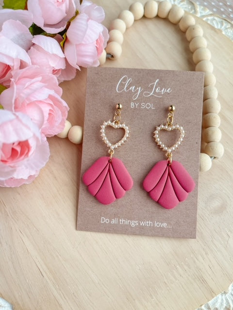 Romantic Heart Dangles