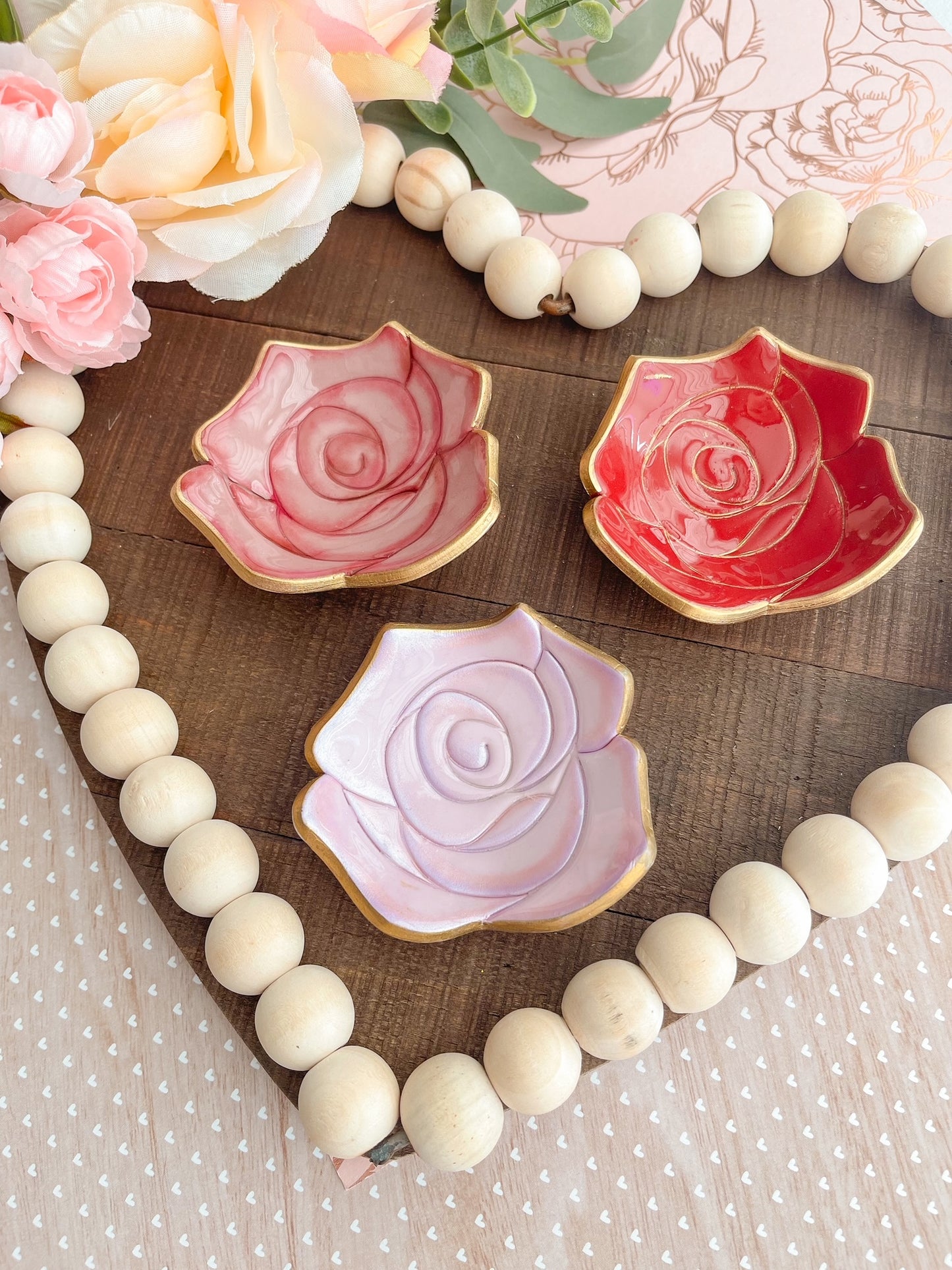 Rose Jewelry Dish