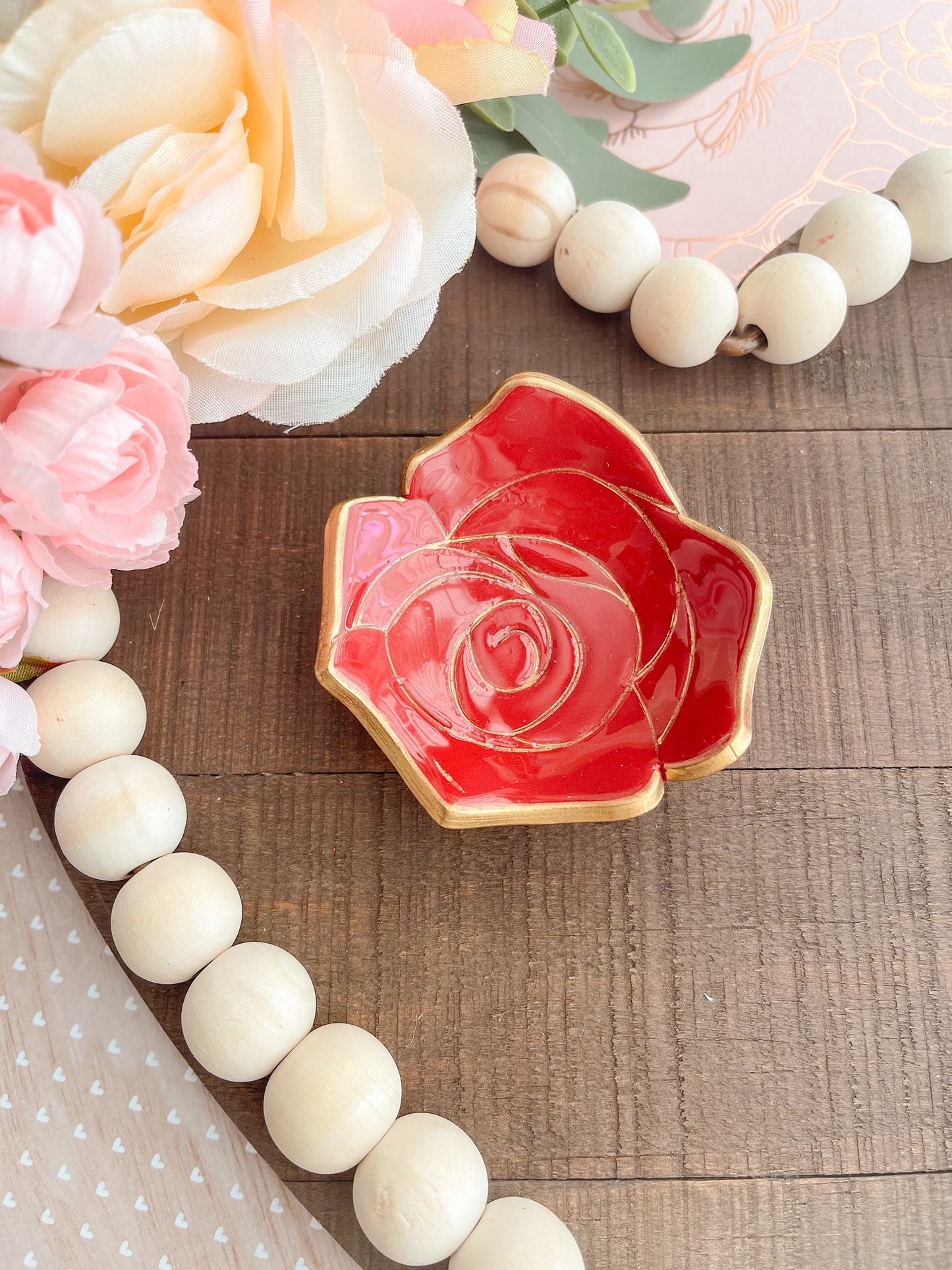 Rose Jewelry Dish