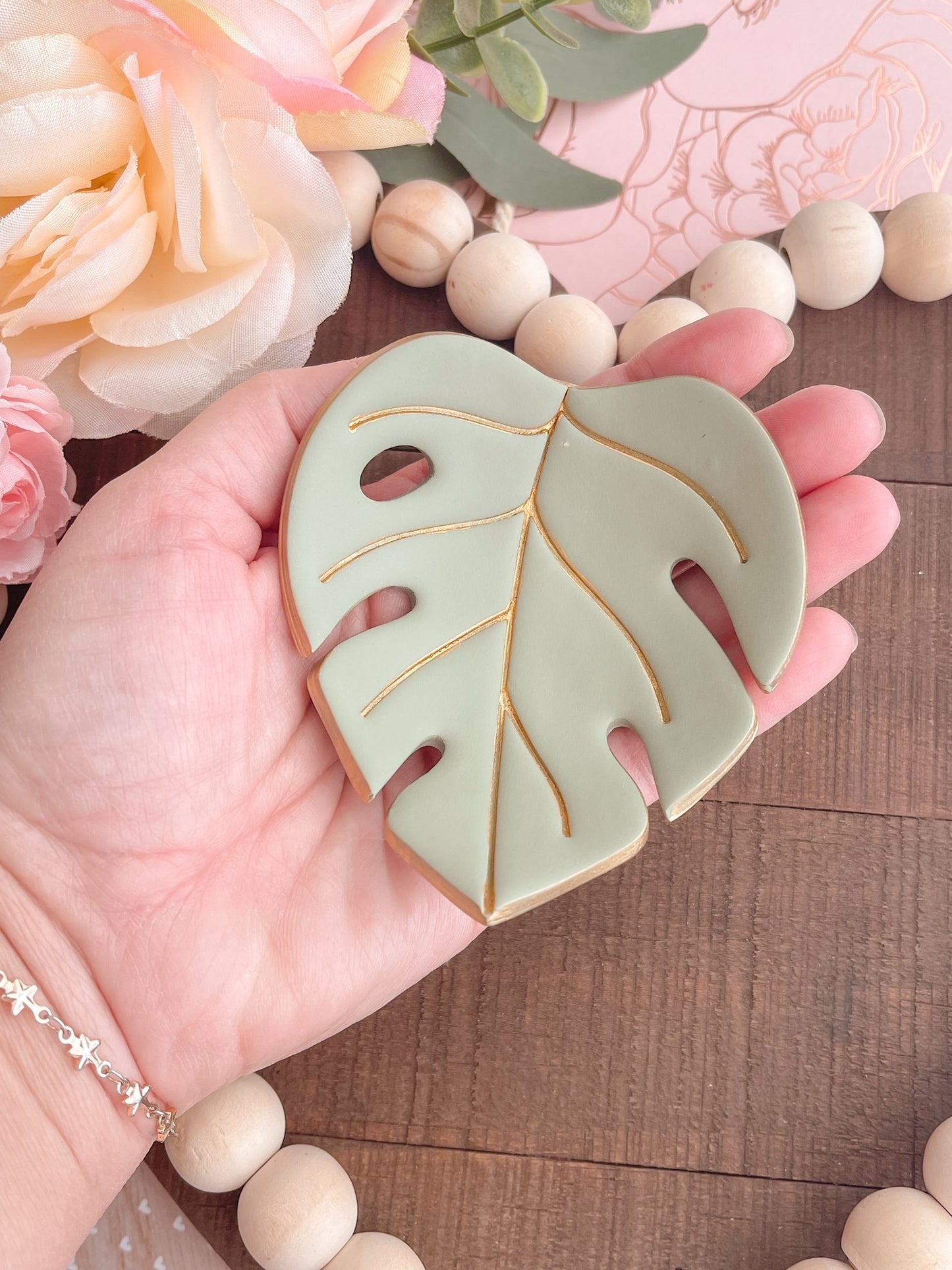 Monstera Leaf Jewelry Dish