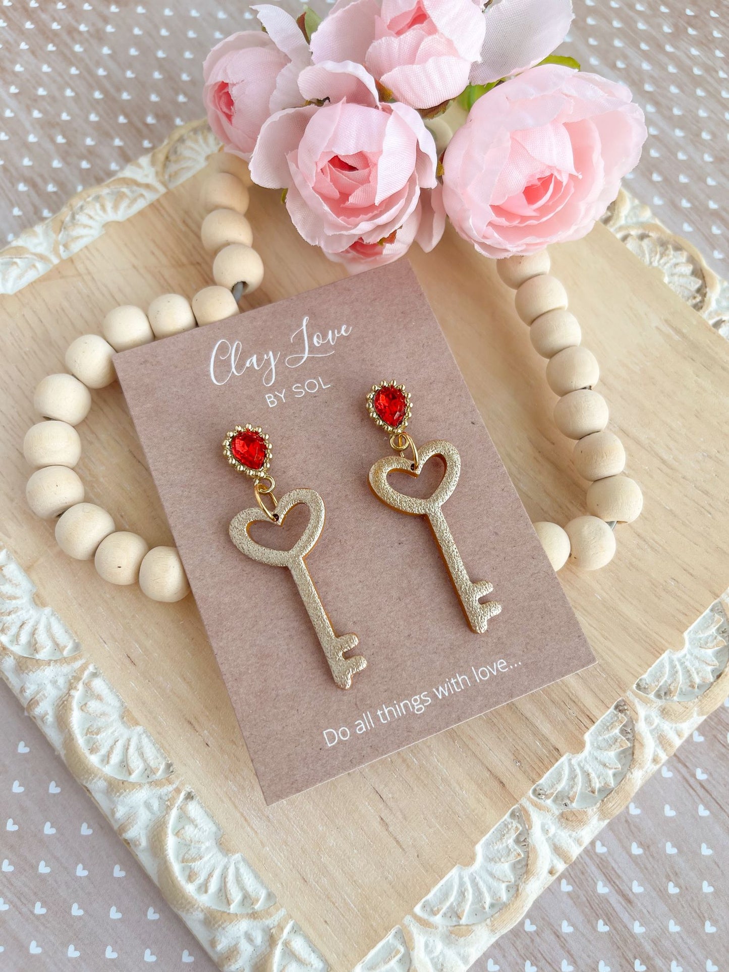 Keys to the Kingdom Dangle Earrings